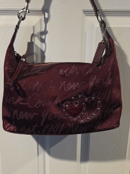 Coach Handbags - Coach Holiday Limited Edition Lurex Signature Hobo